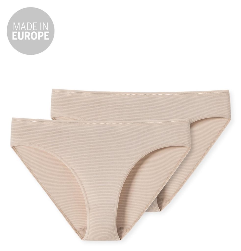 Schiesser Damen 2 er Pack Tai Gr. 36  sand Produktbild 