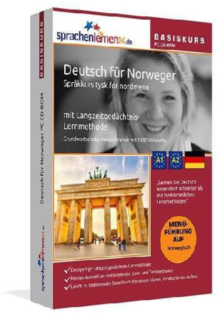 Sprachenlernen24.de Deutsch für Norweger Basis PC CD-ROM: Lernsoftware auf CD-ROM für Windows/Linux/Mac OS X