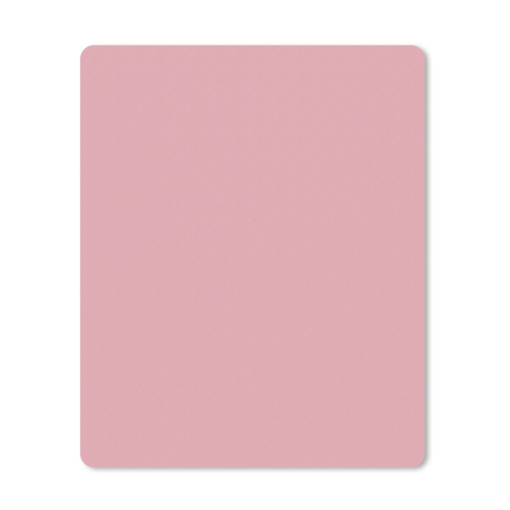 MuchoWow Mauspad Mousepad Rosa - Farben - Innenraum - Einfarbig - Farbe 30x40 cm - Mousepads - Maus Mat - Pad - Mausunterlage - Mausmatten