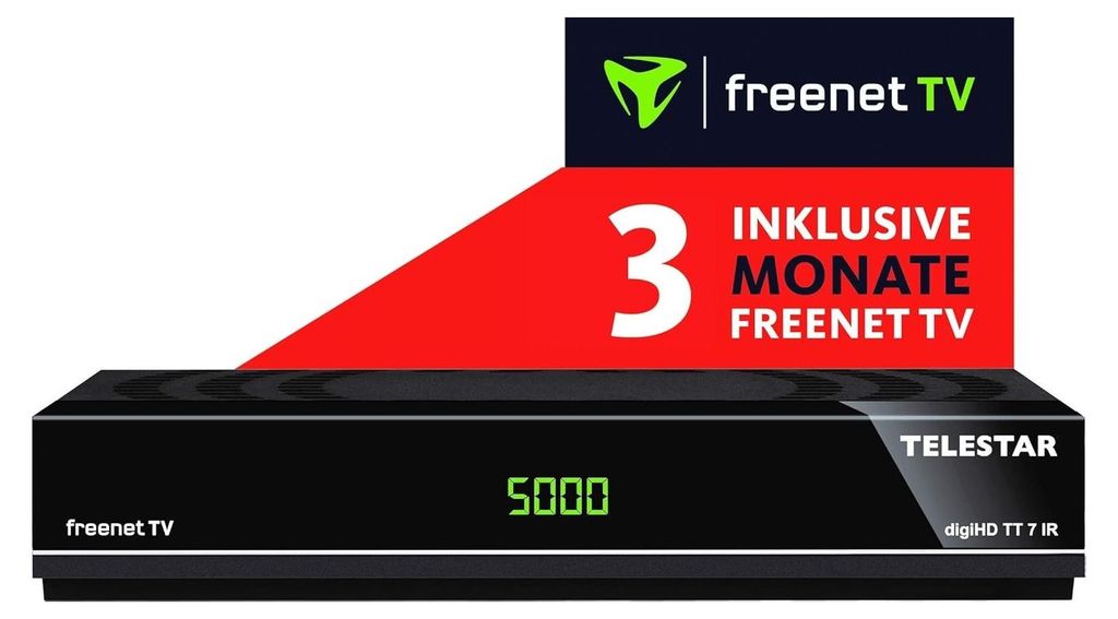 digiHD TT 7 IR Kompakt DVB-T2/DVB-C HDTV-Empfänger inkl. 3 Produktbild 