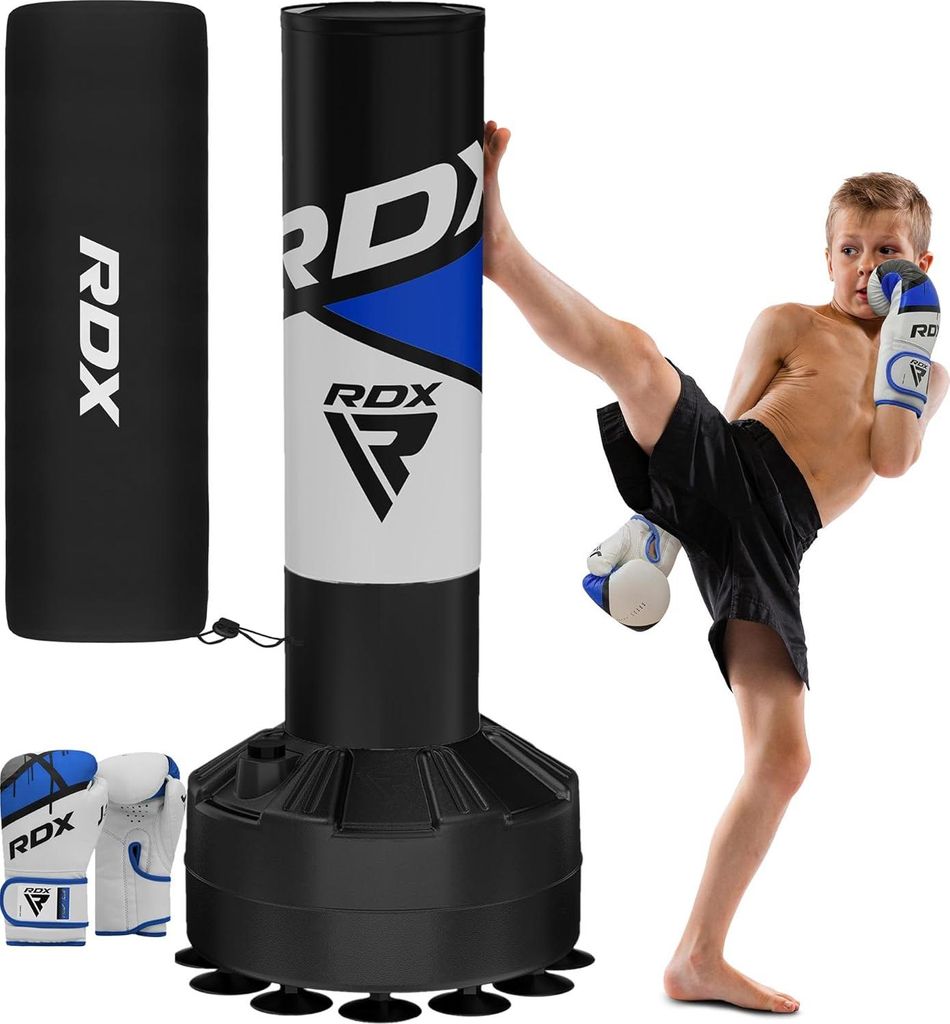 Standboxsack Freistehender Boxsack für Kinder von RDX, Kickboxen 4FT Kinder Boxsack