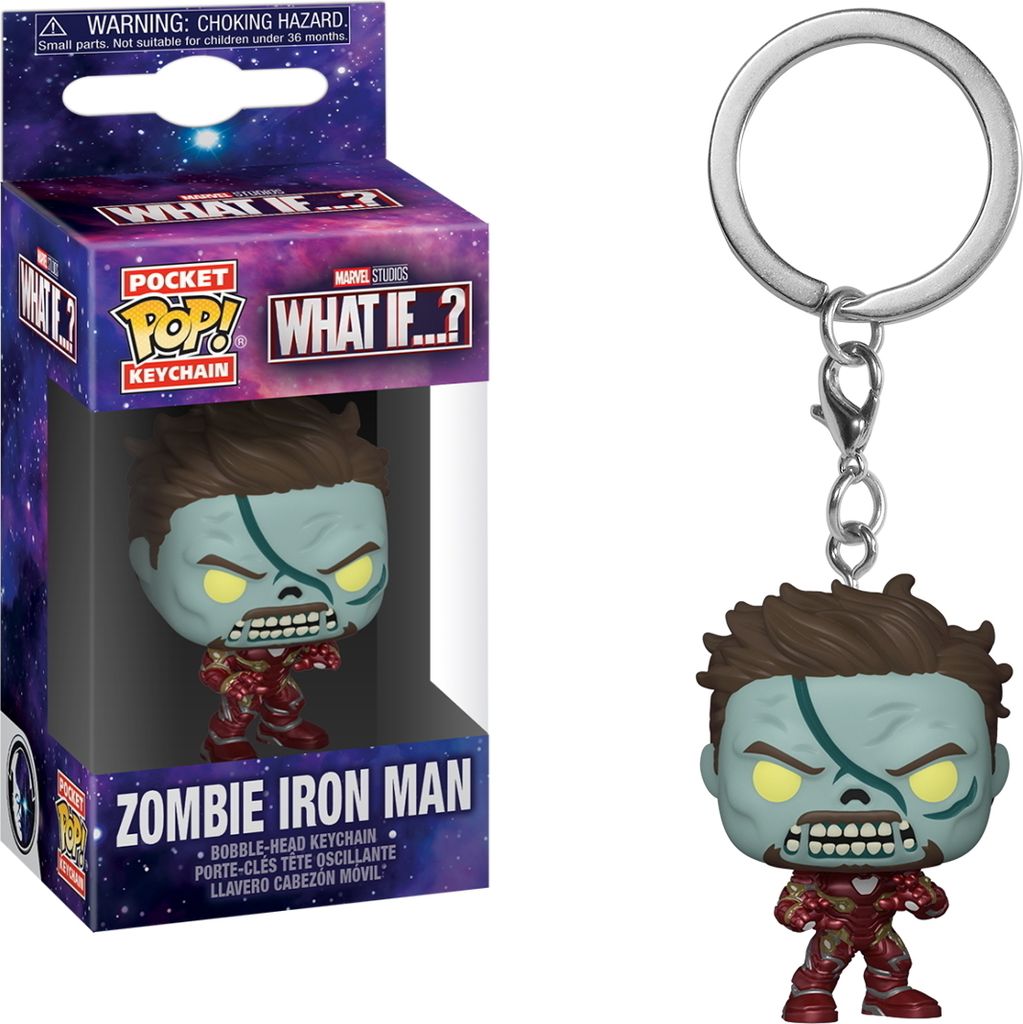 What If ...? - Zombie Iron Man - Schlüsselanhänger Funko Pocket POP! Keychain