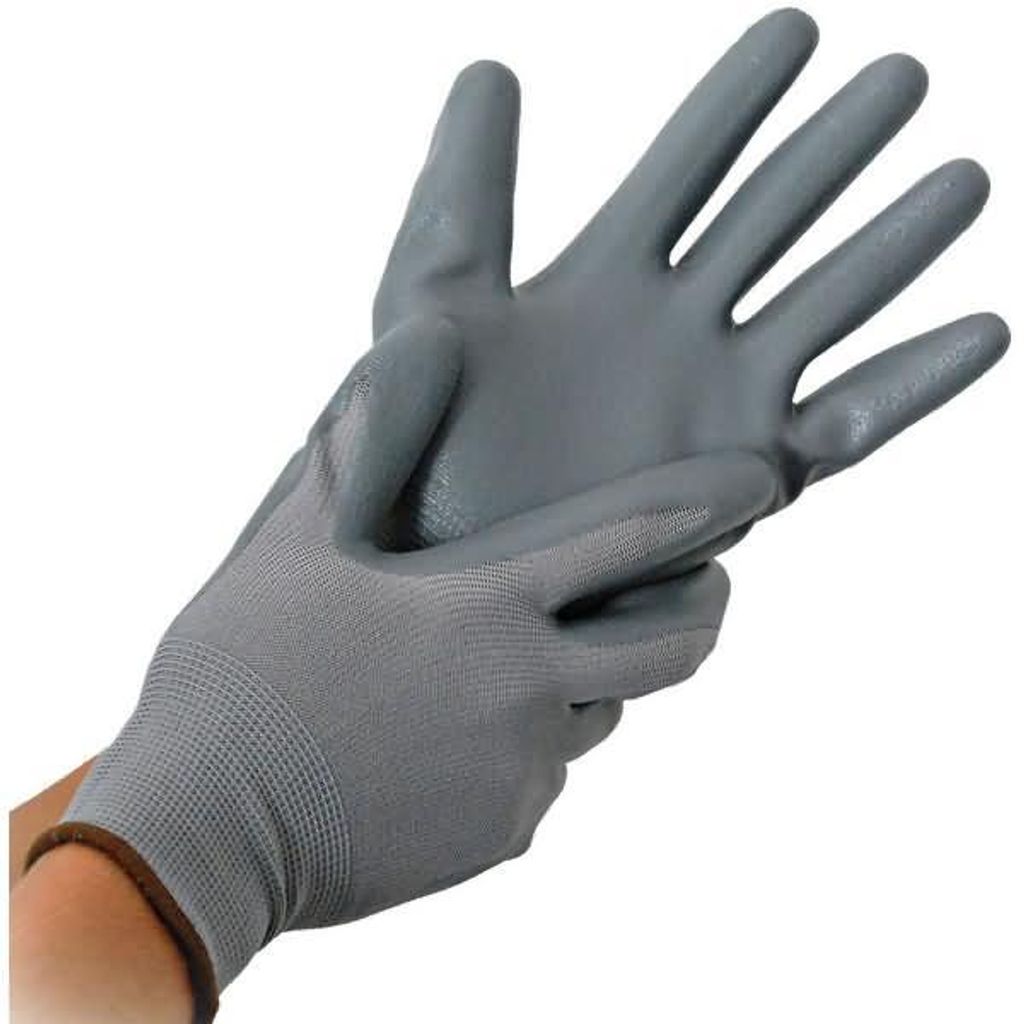Nylon-Feinstrick-Handschuh Craft XL/10 grau VE=12 Paar Produktbild 