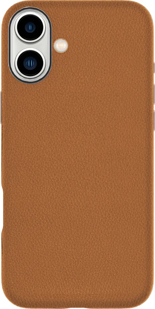 Coque Cuir Véritable pour iPhone 16 avec Fixation Aimantée eSTUFF