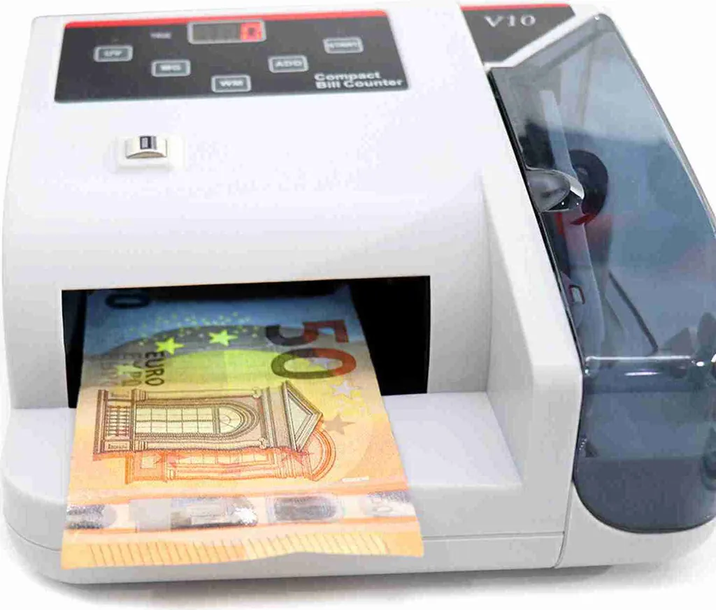 Compteuse de billets avec écran LED et double détection MG WM compacte - 6