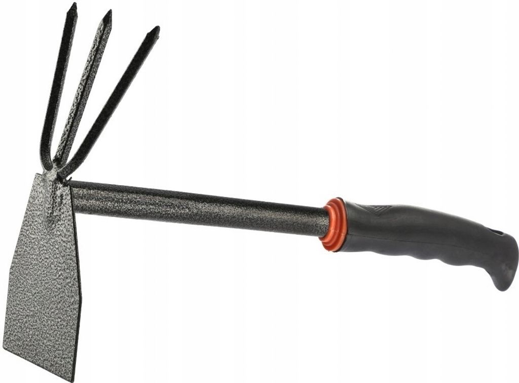 Solide Stahl-Gartenhacke 34 cm Produktbild 