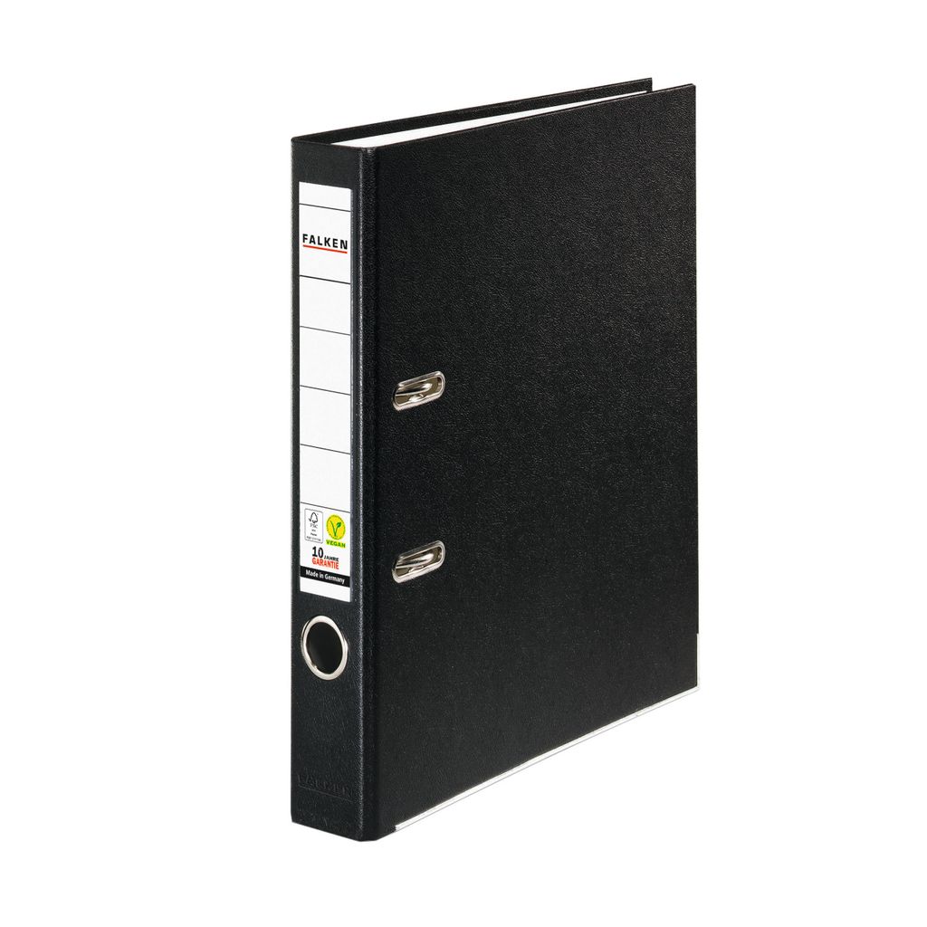 Falken 9984170 Cartella PP-Color S50 - A4, 5 cm, nero Immagine del prodotto 