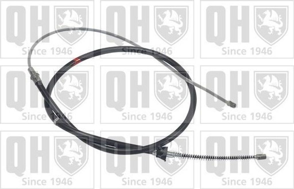 QUINTON HAZELL Handbremsseil Seilzug Feststellbremse für VW Polo Schrägheck (6R1, 6C1) Hinten BC4150