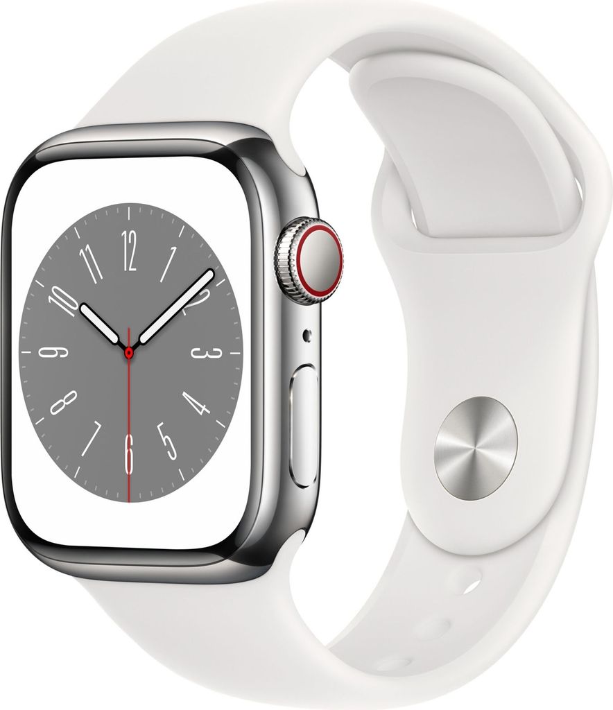 Apple Watch Series 8 41mm (A2773) Silver Stainless Produktbild 