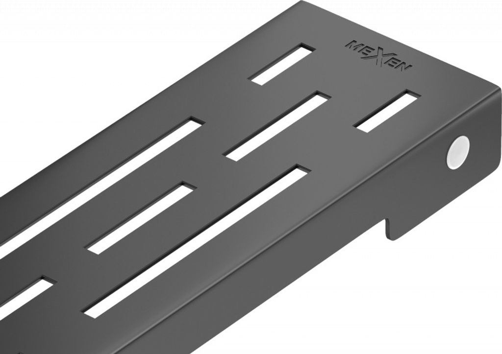 Mexen M01 Abdeckung für lineare Duschabläufe 50 cm, Schwarz - 1720050