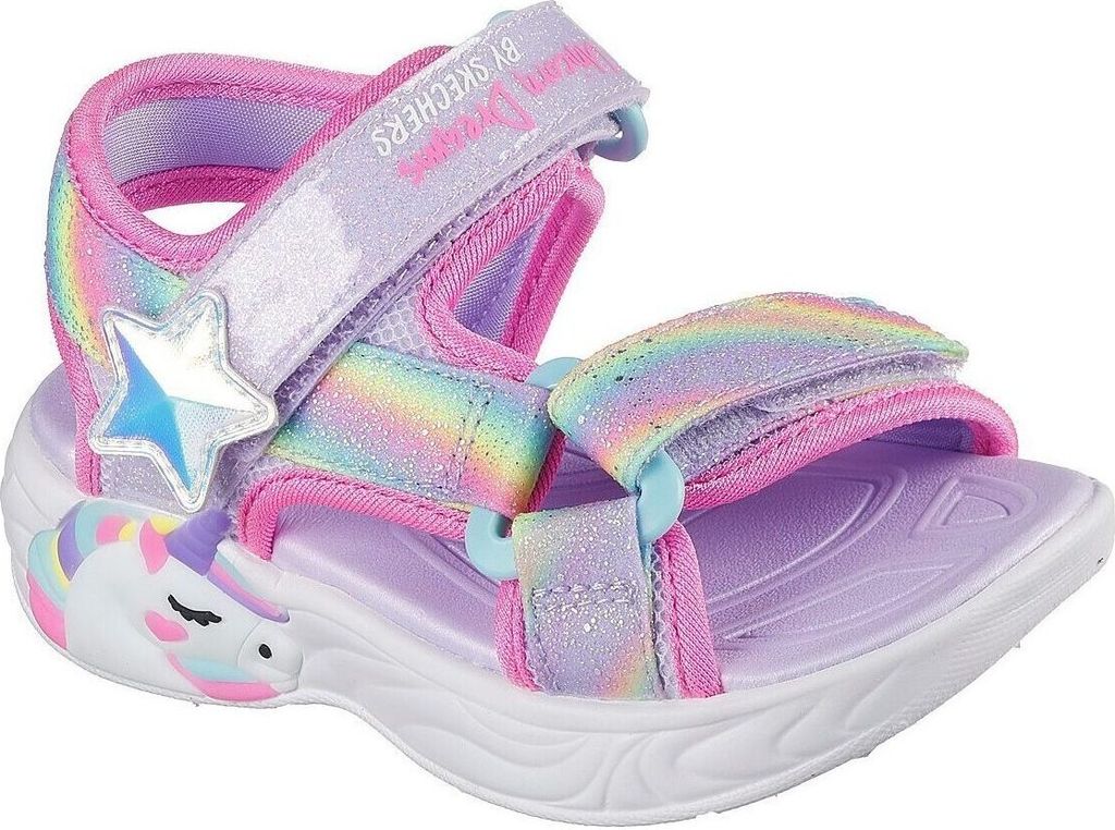 Skechers Sandals 303107NLVMT in Pink color size 24
