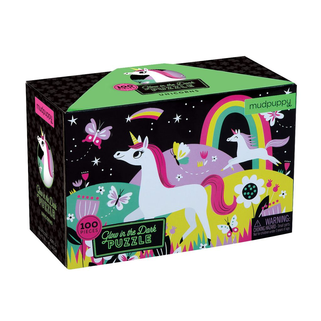 Unicorns Glow In The Dark Puzzle – Lingua: Inglese