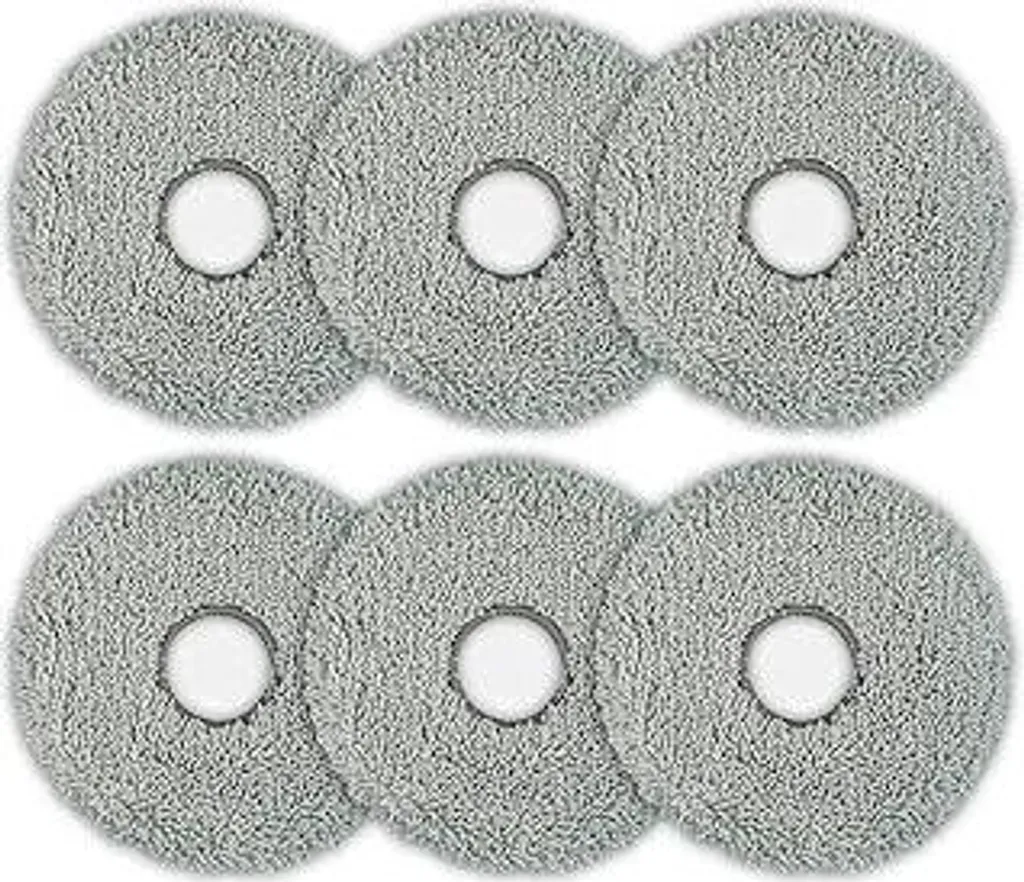 (6 pezzi) Panni di ricambio X50 Ultra per Dreame X50 Ultra/ X40 Ultra/ X30 Ultra/ L10s Ultra/ L10s Pro Gen 2/ L10s Pro Ultra/ L10s Plus/ L40 Ultra Mova P50 Ultra P50 Pro Ultra P10 Pro Ultra Robot aspirapolvere
