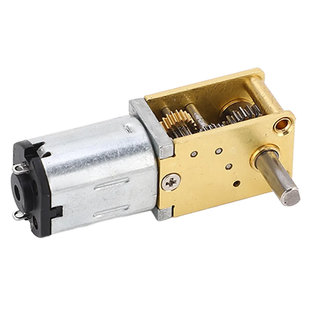 Motore a vite senza fine di Turbo, micro motore a vite senza fine di Turbo, motore a vite senza fine di CC, motore a vite senza fine spazzolato, mini motore a ingranaggi 3V, motore a ingranaggi di riduzione - 7