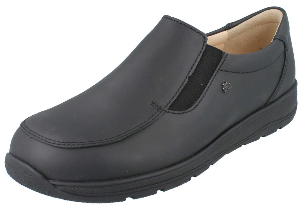 FINN COMFORT Astana Herren Sliper schwarz Glattleder - Produktbild 