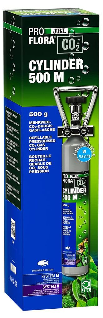 JBL PROFLORA CO2 CYLINDER 500 M Bouteille de stockage Image du produit 
