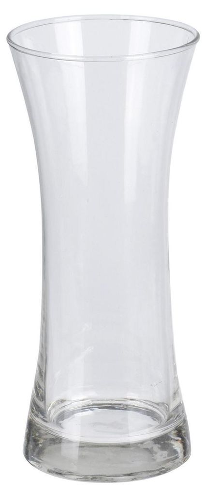 Vase - H 26 cm - Transparent - Glas Produktbild 