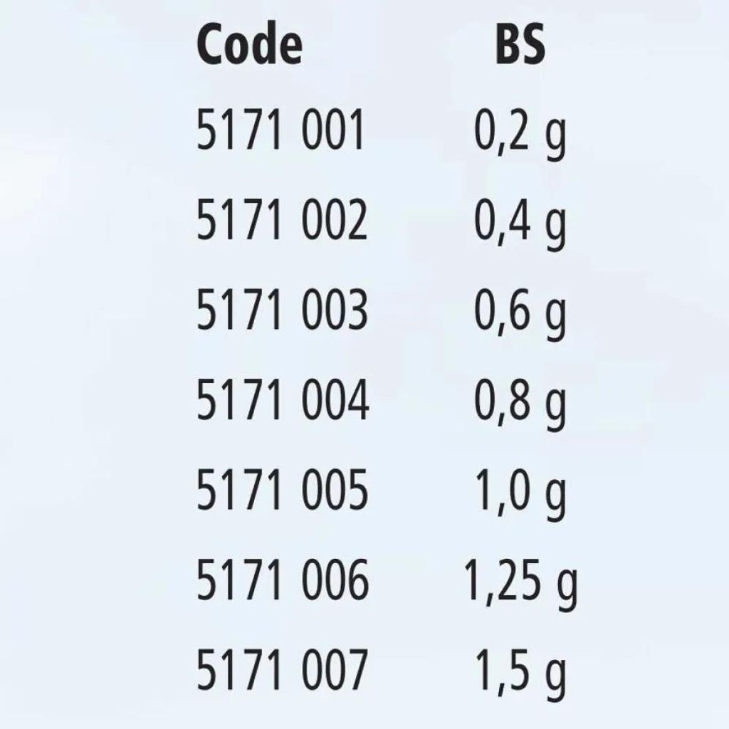 Zebco 0,4g Stipppose TP