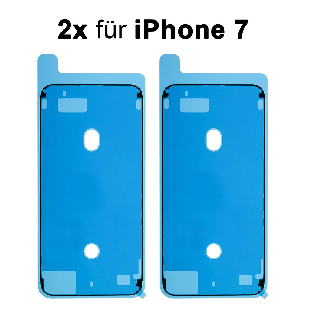 2x iPhone 7 Rahmen Display Kleber Klebepad