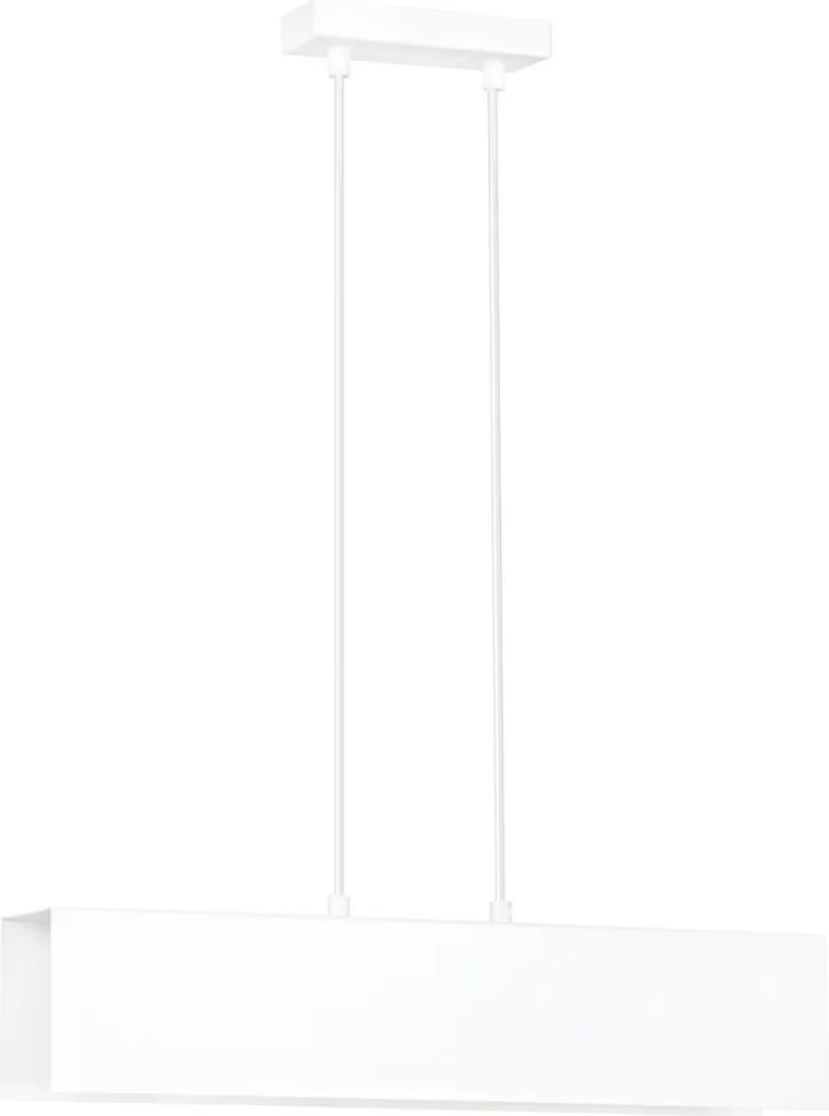 Suspension Emibig GENTOR 2 BLANC 673/2 Luminaire Moderne 2xE27 60W