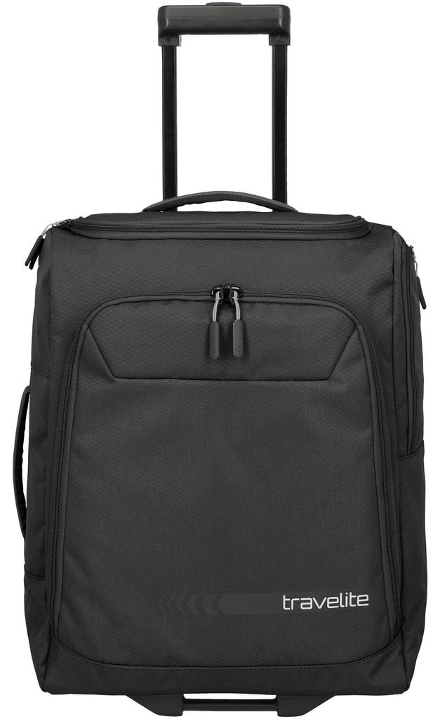 travelite Reisetasche Trolley Kick Off Wheeled Duffle Black Produktbild 