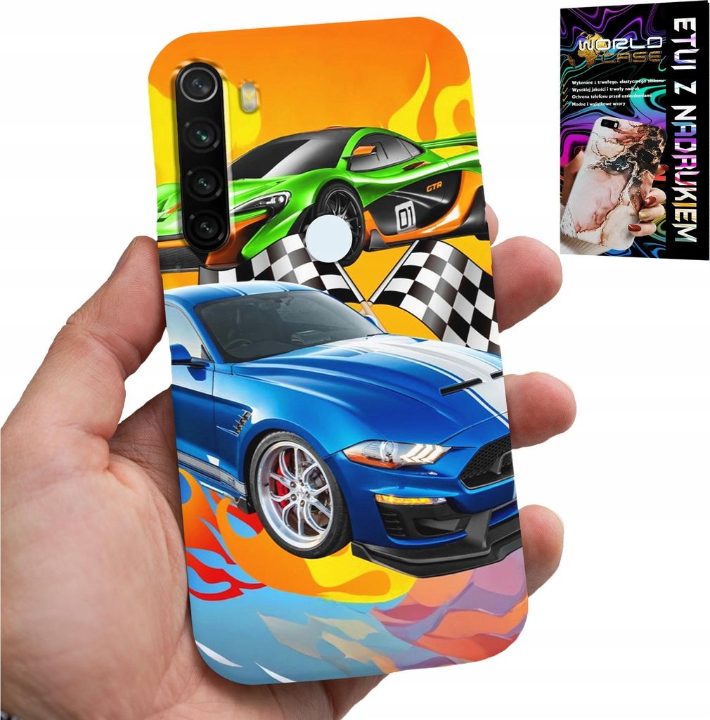 Fall Für Xiaomi Note 8T - Für Kinder, Rennwagen Rennen