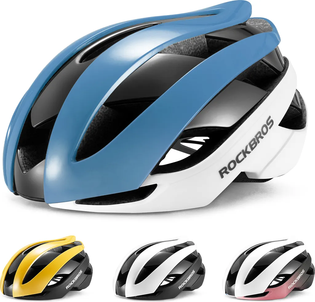 ROCKBROS Casque vélo de course polyvalent série Danmen L 58-61cm Noir