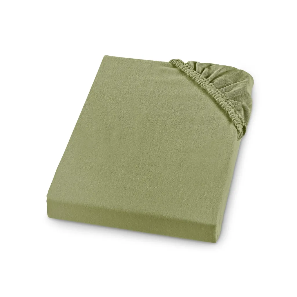 Sleepling Lenzuolo 100% Cotone Castoro Verde Lime 140x200 cm