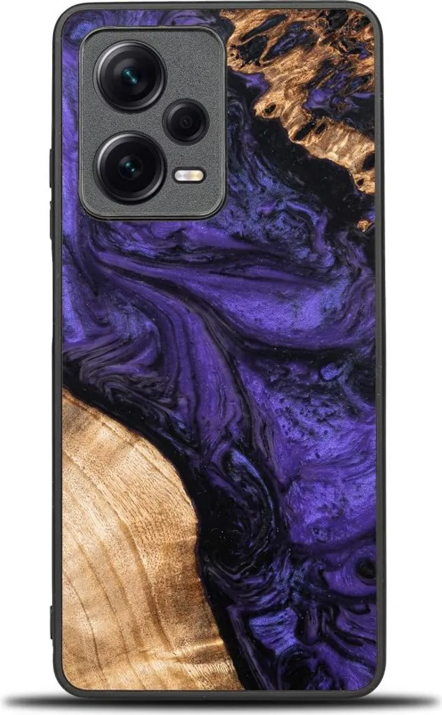 Cover Legno Xiaomi Redmi Note 12 Pro Plus 5G Bewood Unique Violet