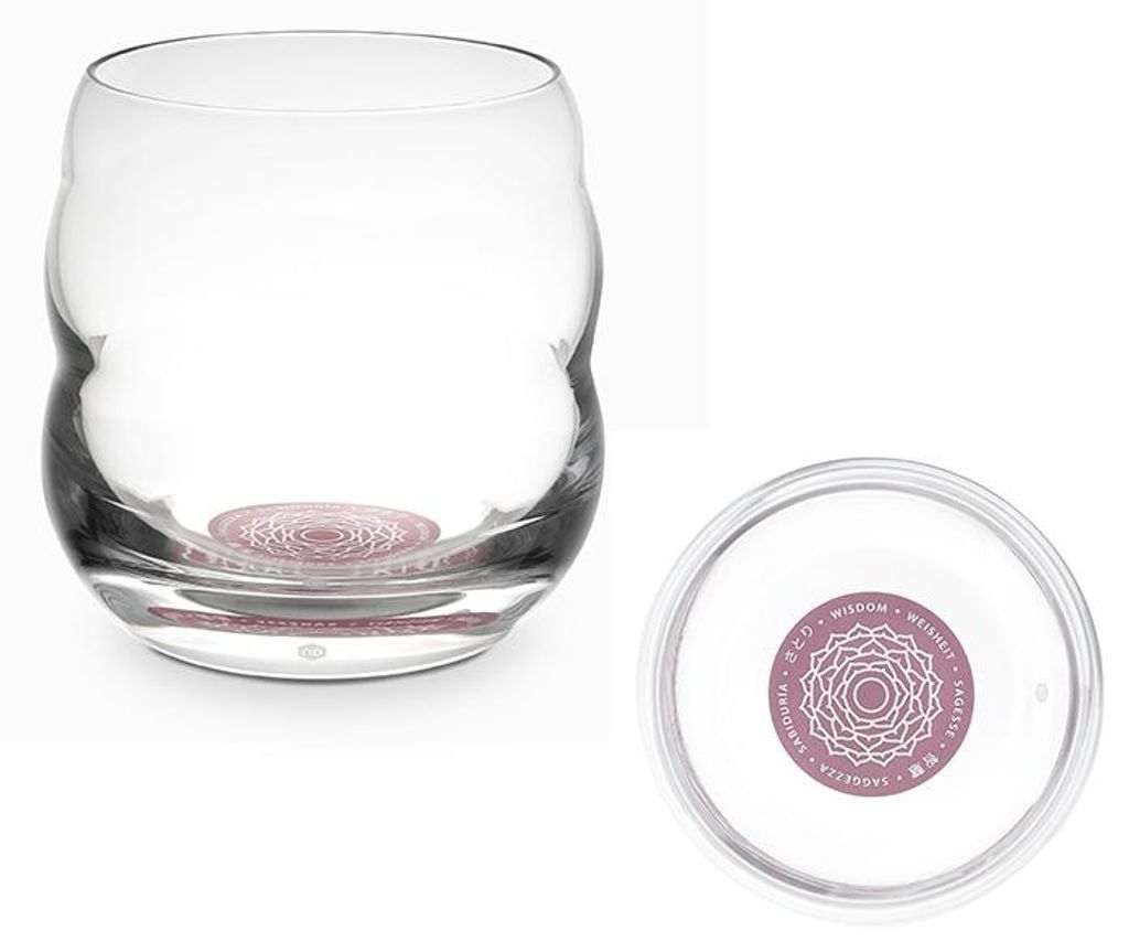 Verre Mythos Chakra Couronne/Affirmation Sagesse, 0,25l - Image du produit 