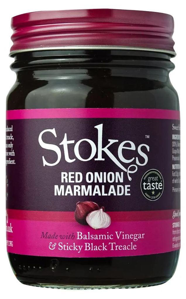 Marmellata di cipolle rosse Stokes con aceto balsamico e Immagine del prodotto 