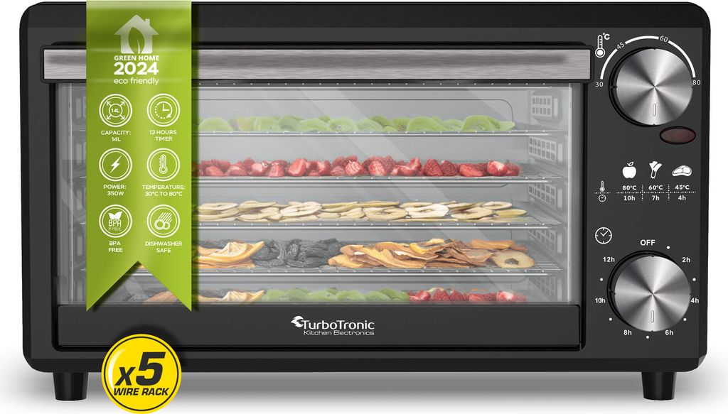 TurboTronic Dörrgerät TurboWave B!O ab 30°C - 100% Metall Produktbild 5