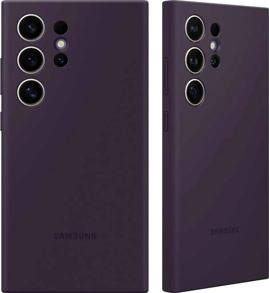 Originale Samsung S24 Ultra Custodia Dark Violet Silicone EF-PS928 - 1