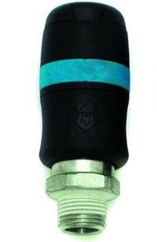 Sicherheits-Schnellkupplung mit Außengewinde 1/4'' SAM OUTILLAGE - 19082S