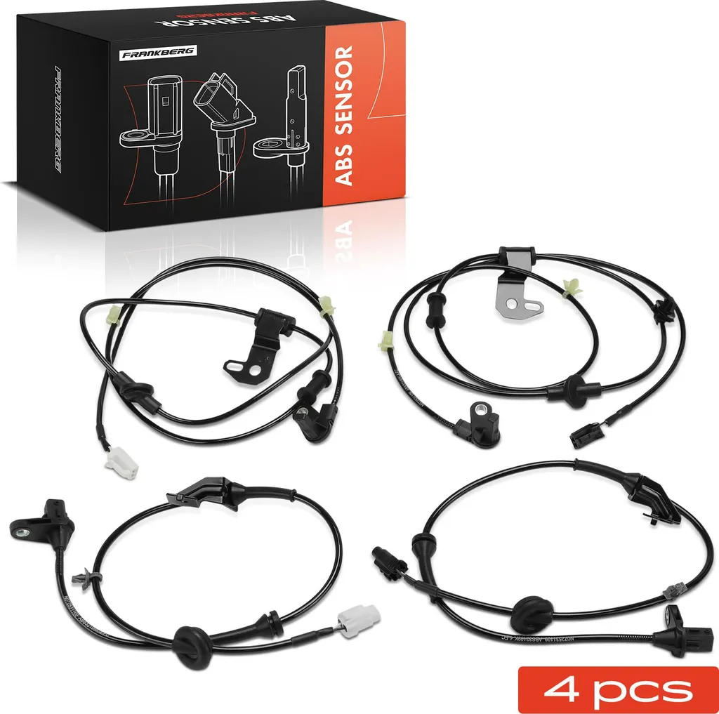 Supprimer Voyant ABS Nissan Pixo UA0 1.0L - Pack 4 Capteurs Avant et Arrière