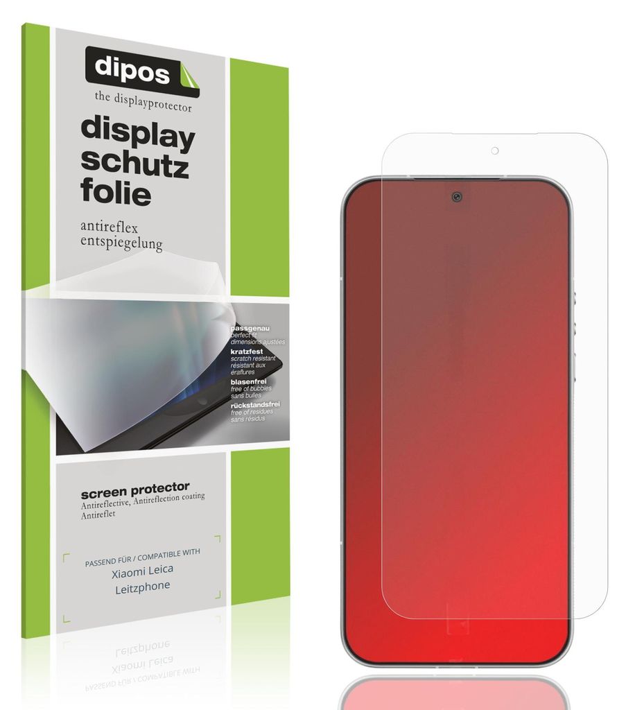 4x Schutzfolie für Xiaomi Leica Leitzphone matt Displayschutzfolie Folie Display Schutz dipos