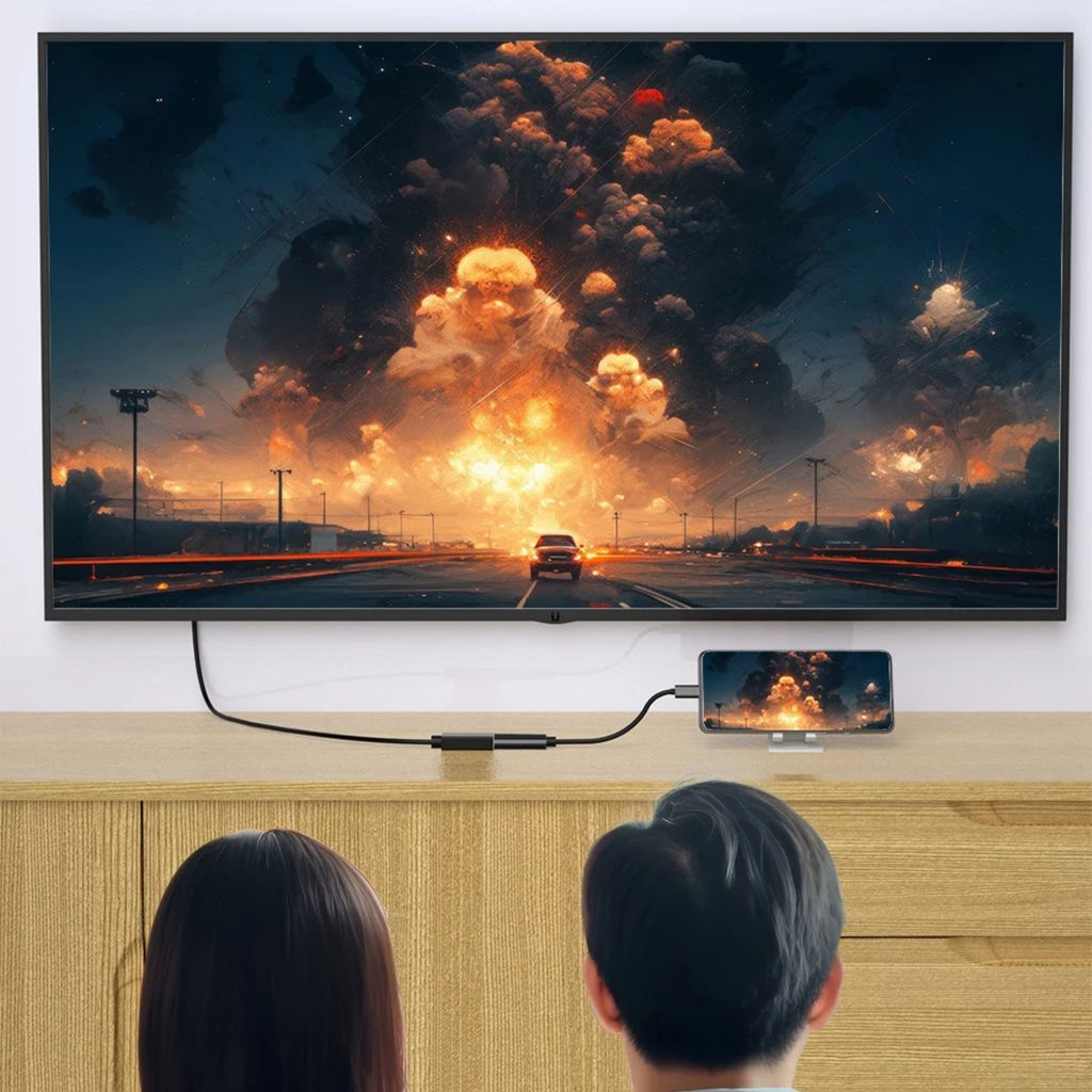 AdroitGoods Adaptér USB-C na HDMI - 4K @30Hz - černý Obrázek produktu 8