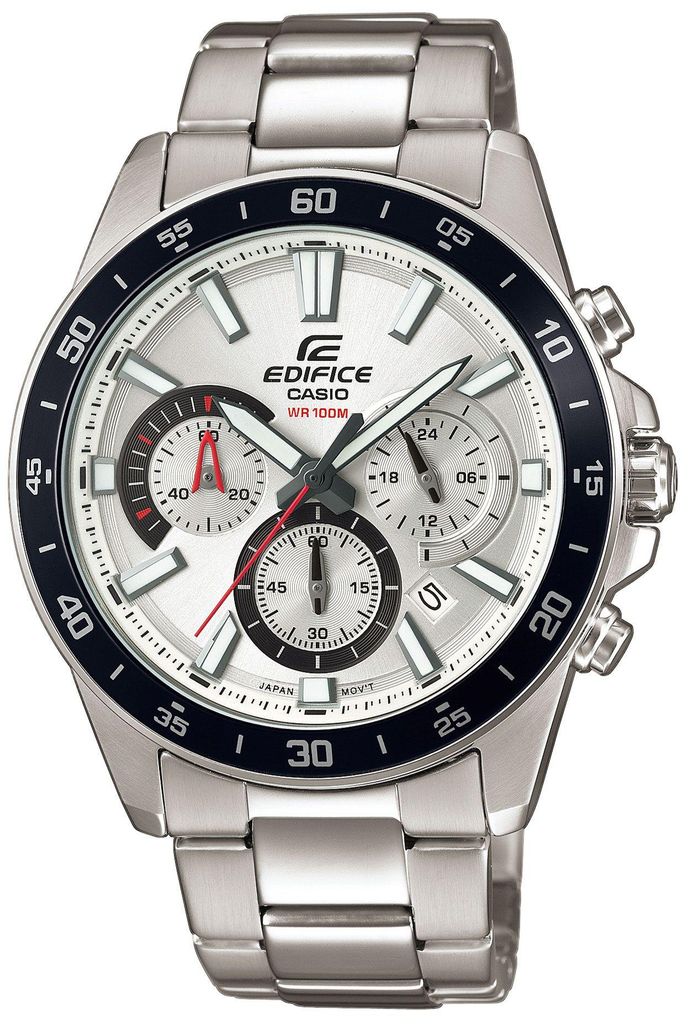 Casio Edifice, analoog herenhorloge, roestvrij staal, Productafbeelding 