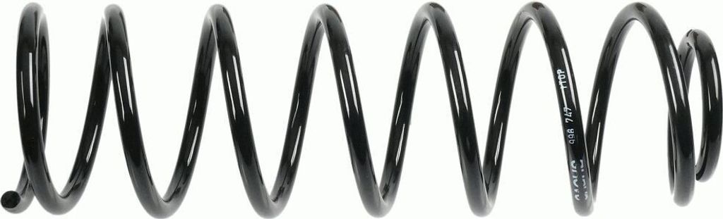 2X Sachs Feder Fahrwerksfeder Hinten