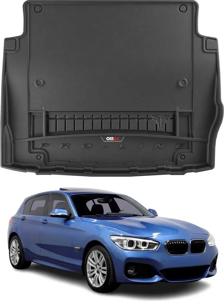 OMAC rivestimento del bagagliaio in gomma per BMW Serie 1 F20 5 porte 2011-2019 Rivestimento del bagagliaio in TPE