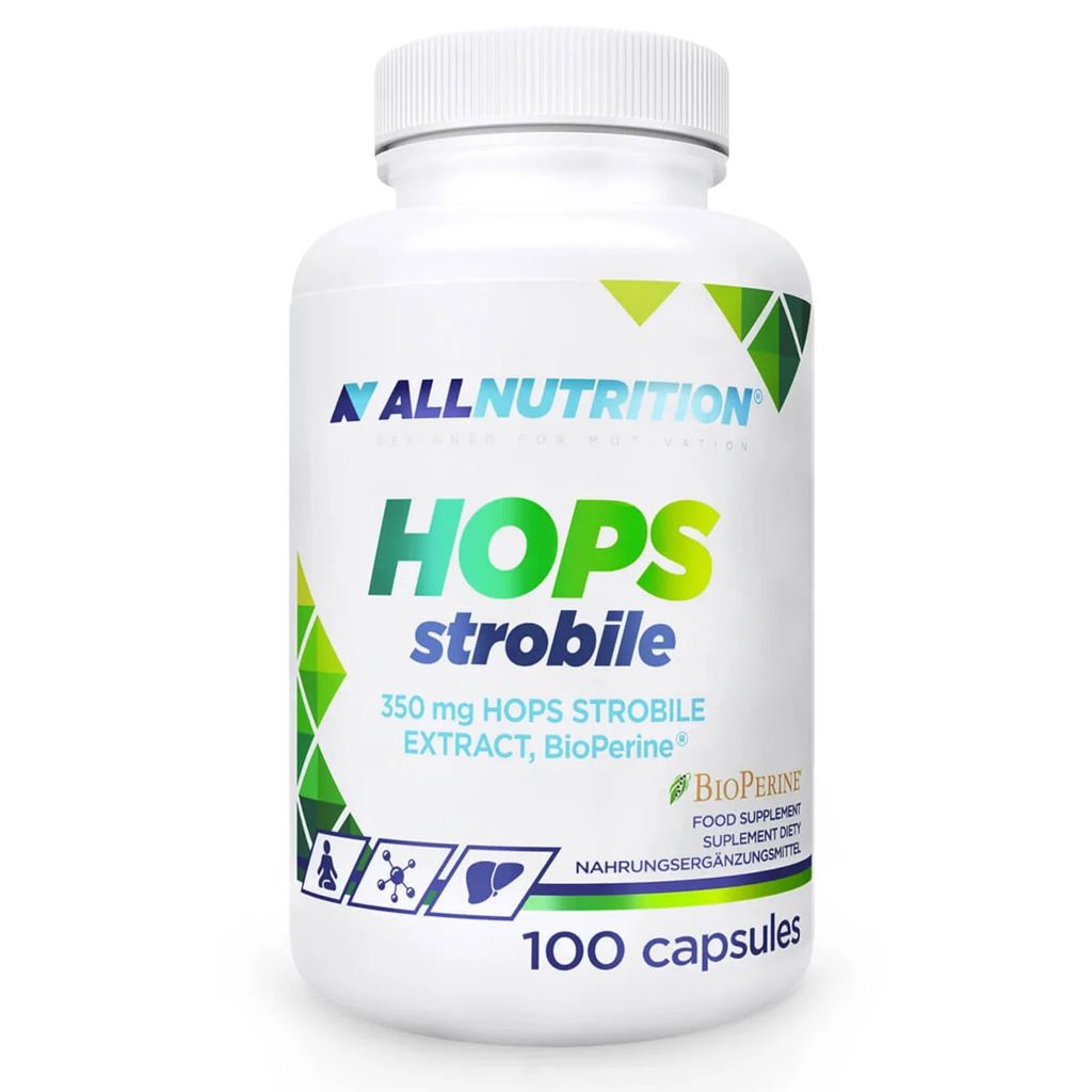 Allnutrition Hops Strobile 100 Kapseln