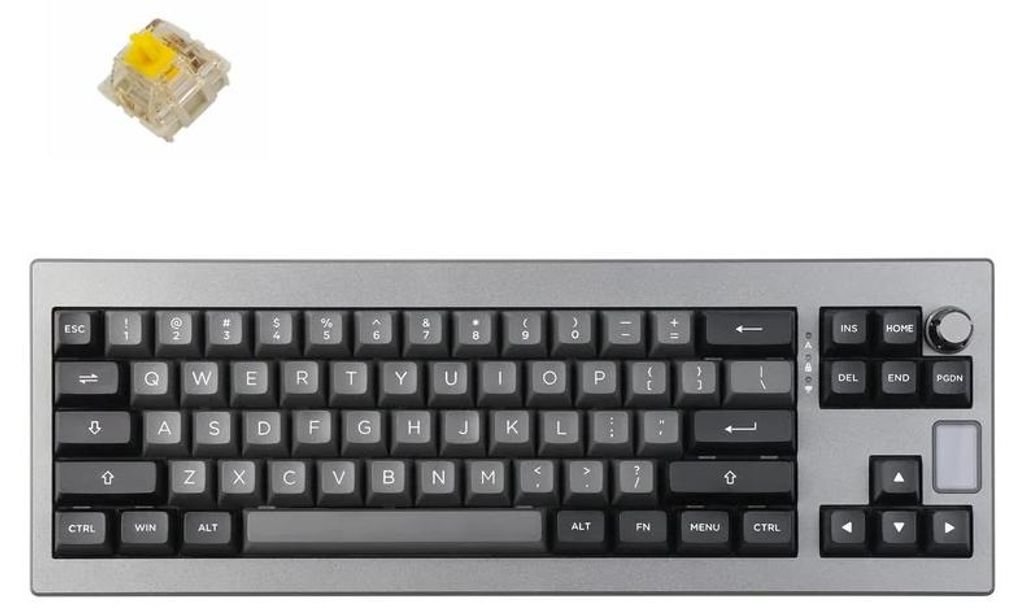 EPOMAKER Shadow-X Gasket Mechanische Tastatur mit Produktbild 