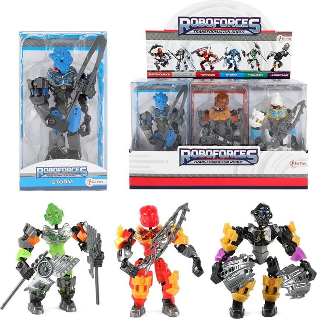 Roboforce Konstruktionsroboter Warrior 6-fach