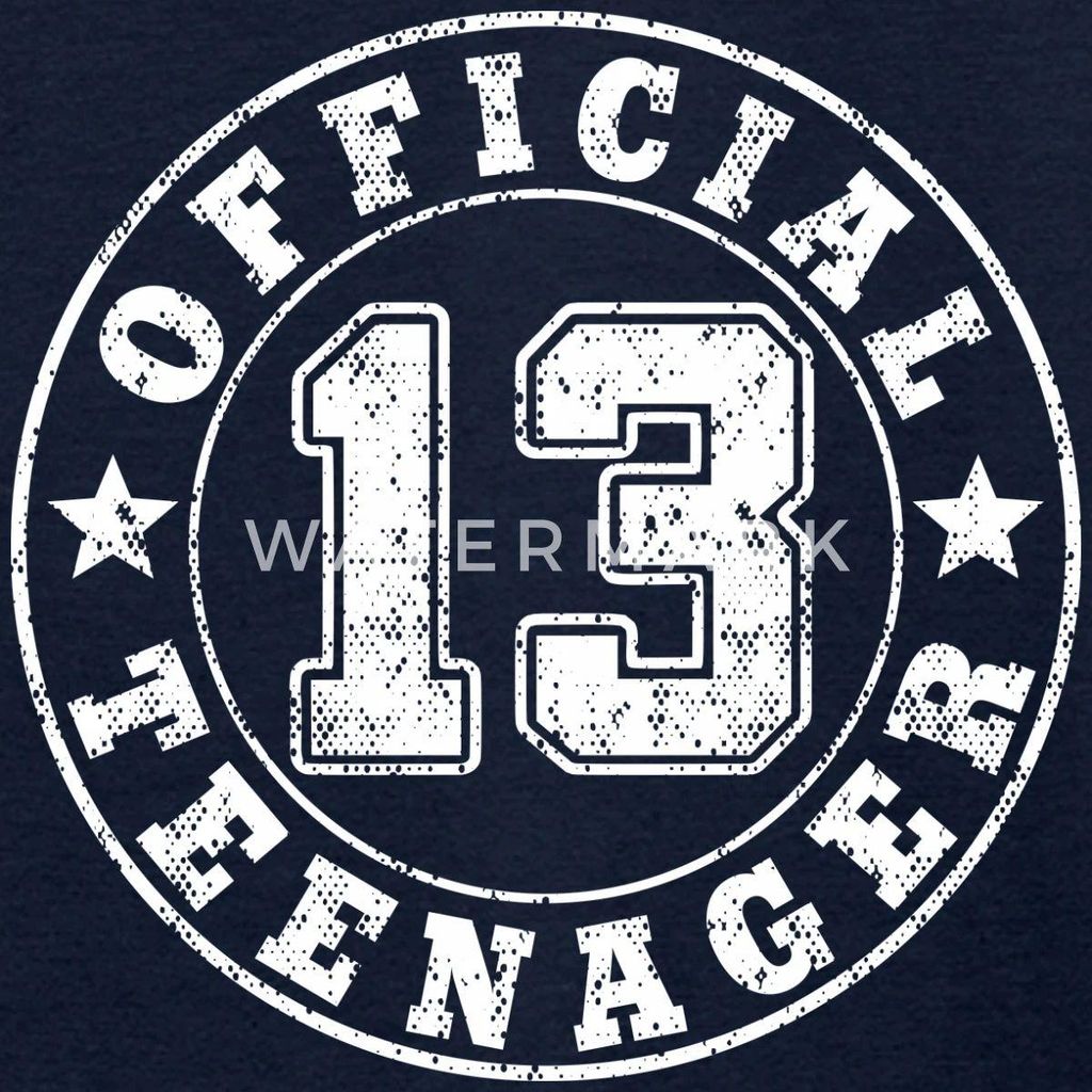 Spreadshirt 13. Geburtstag Teenager Geschenk Coole Geschenke Für Teenager Teenager T-Shirt, 152/164 (12-14 Jahre), Navy