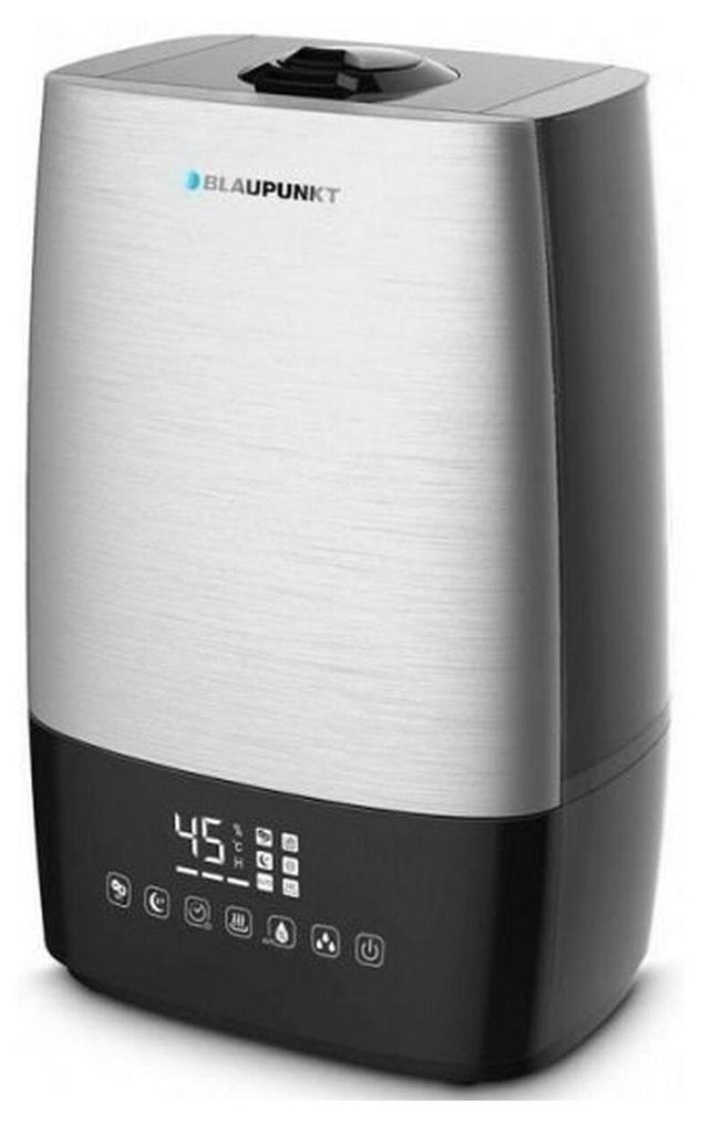 A Blaupunkt ultrasonic humidifier with a digital display.