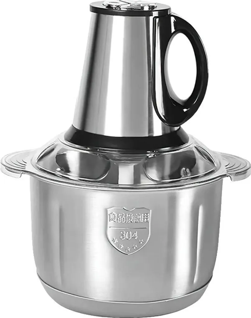 Robot da cucina elettrico, capacità 5L, struttura in acciaio inox, 5L, 220V