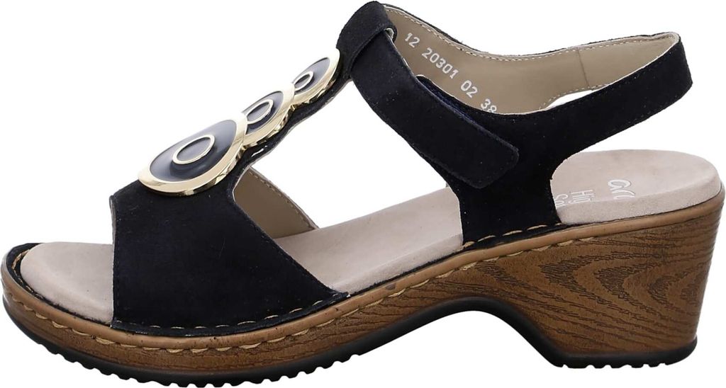 Ara Komfort Sandalen KEY WEST KE Damen 31383033303134 Blau 38 EU