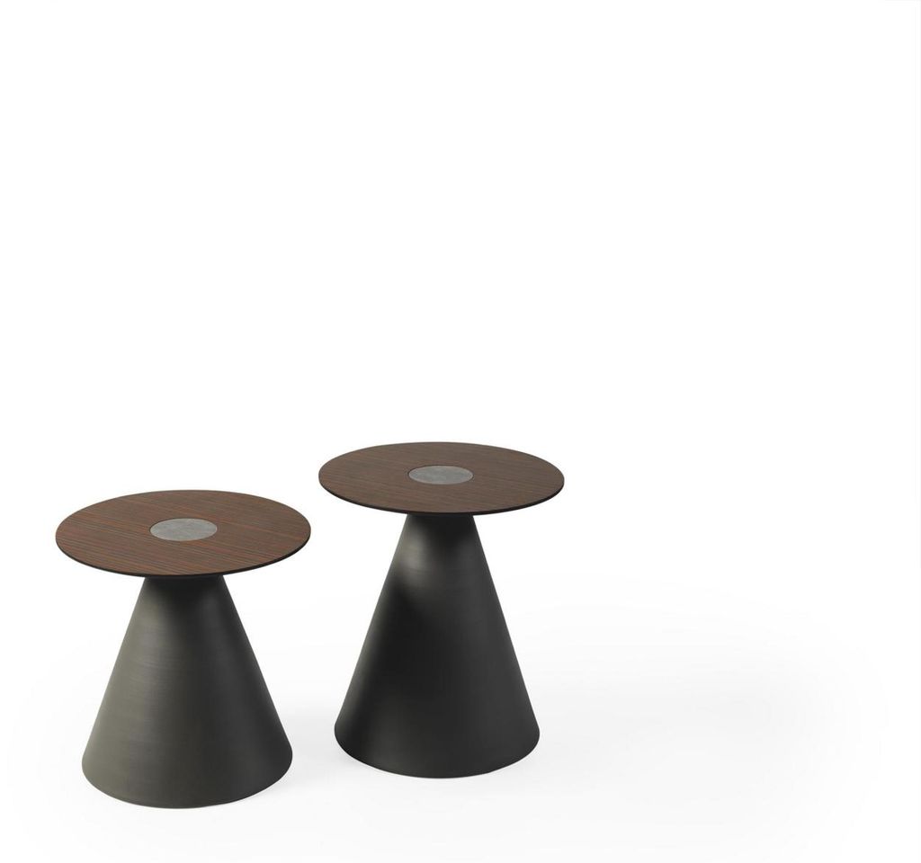 Kaffee Beistell Tische Wohnzimmer Rund Couchtisch Luxus Design Tisch Neu