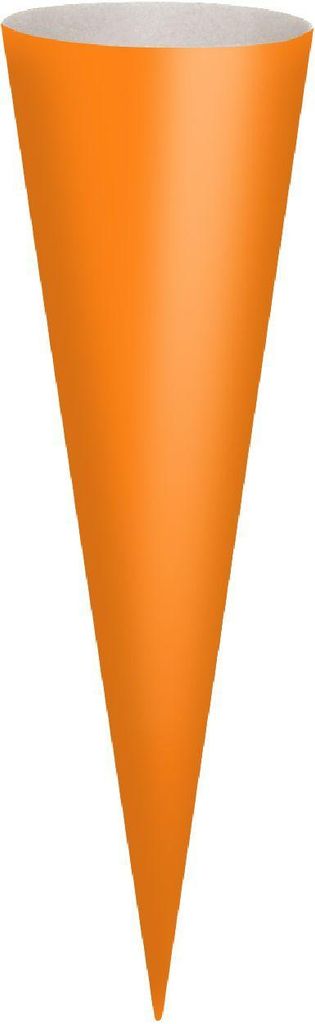 Goldbuch Bastelschultüte ohne Filzverschluss Neonorange Produktbild 