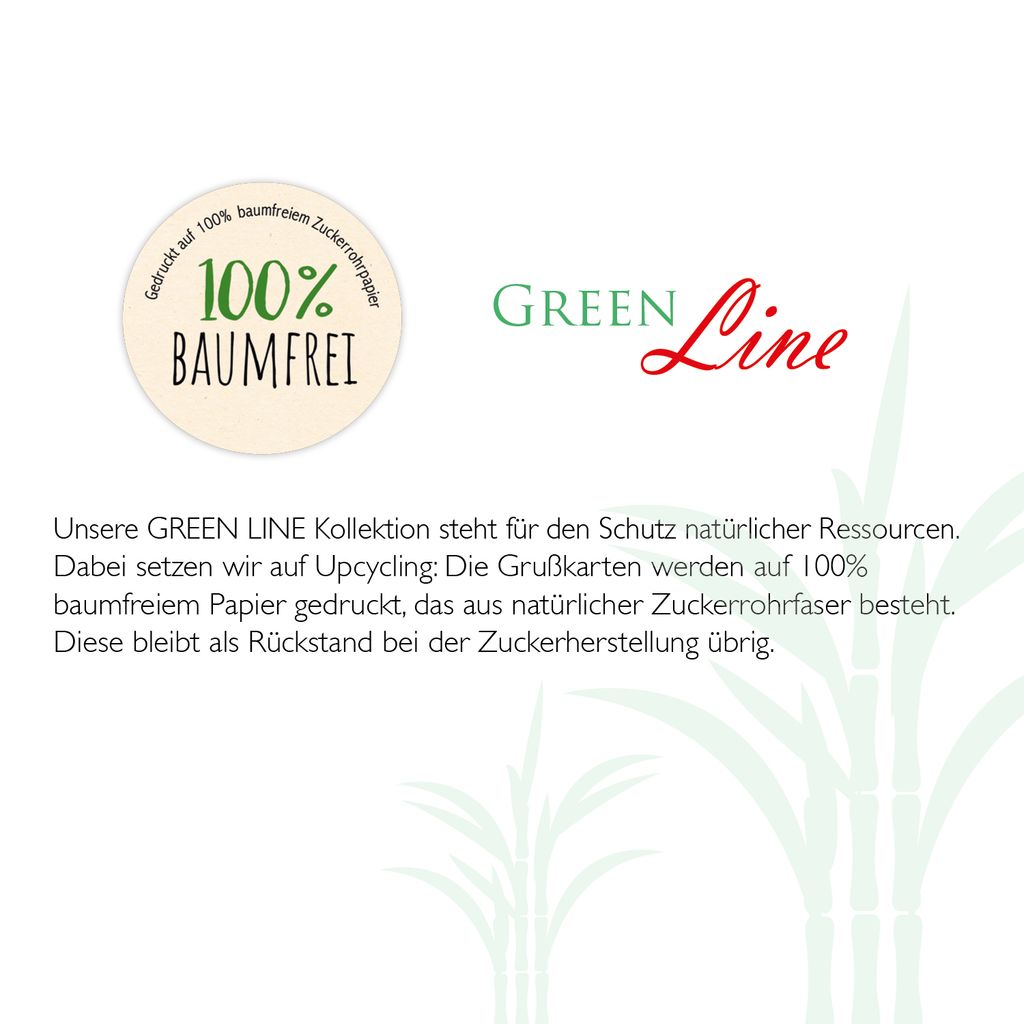 GreenLine Geburtstagskarten mit echten Blumensamen, 8 Stück Produktbild 8